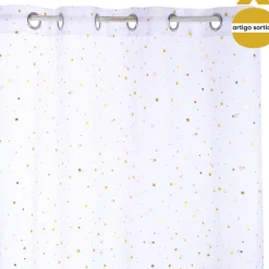 Niños atmosphera4kids Téxtil>Cortina C/Estrellas Doradas 140x250Cm