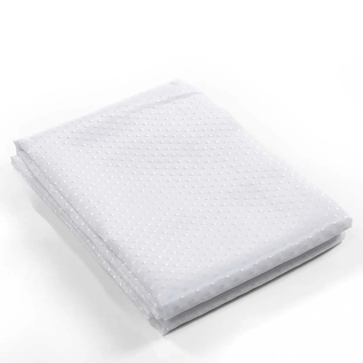 Cortinas Y Alfombras Antideslizantes>Cortina De Ducha Blanca Diamante 180x200cm