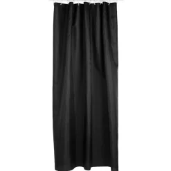5five Cortinas Y Alfombras Antideslizantes>Cortina De Ducha De Poliéster Negra