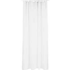 5five Cortinas Y Alfombras Antideslizantes>Cortina De Ducha De Poliéster Blanca