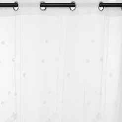 Niños atmosphera4kids Téxtil>Cortina Estrellas Bordado Blanco 140x240cm