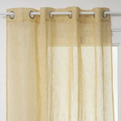 atmosphera Cortinas>Cortina Fred Ocre 140x240Cm