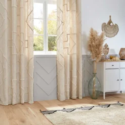 atmosphera Cortinas>Cortina Inca Marfil 130x260Cm