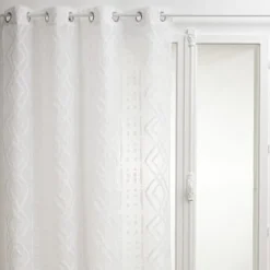 atmosphera Cortinas>Cortina Jacquard Sama Blanco