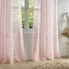 atmosphera Cortinas>Cortina Lily Rosa 140x240Cm