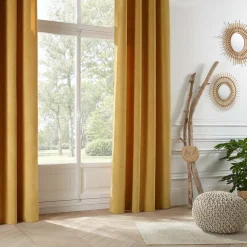 atmosphera Cortinas>Cortina Memories Ocre 140x260Cm