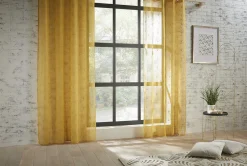 atmosphera Cortinas>Cortina Mia Ocre 140x240cm