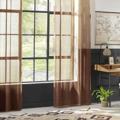 atmosphera Cortinas>Cortina Moly Terracota 135x240cm