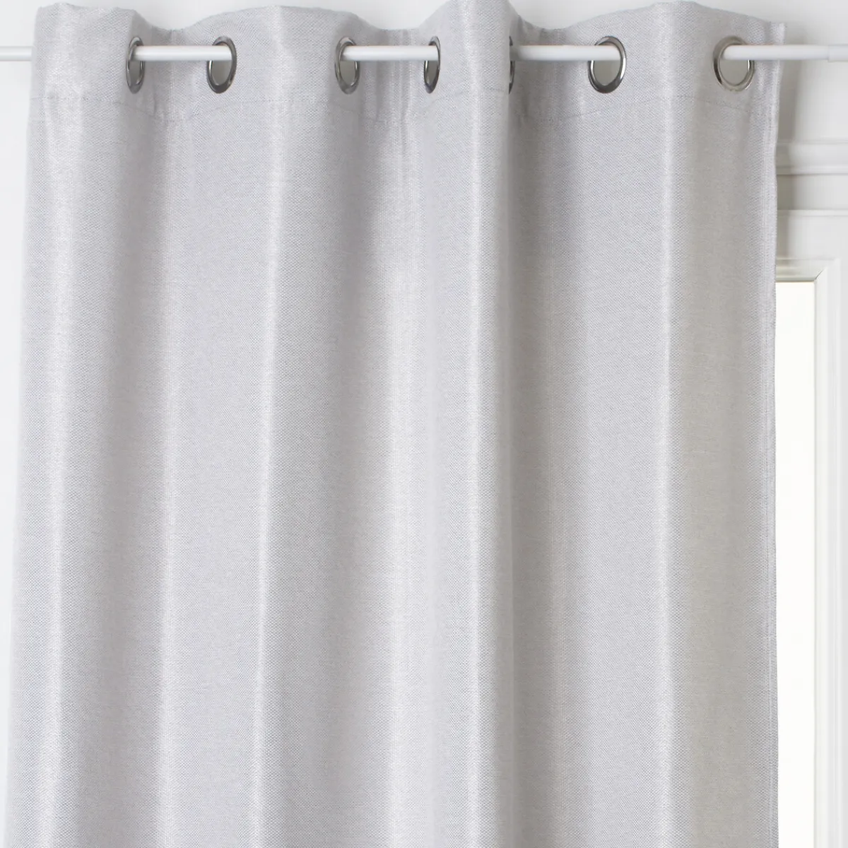 atmosphera Cortinas>Cortina Opaca Elena Gris Claro 140x260Cm