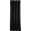 atmosphera Cortinas>Cortina Opaca Negra 140x260Cm