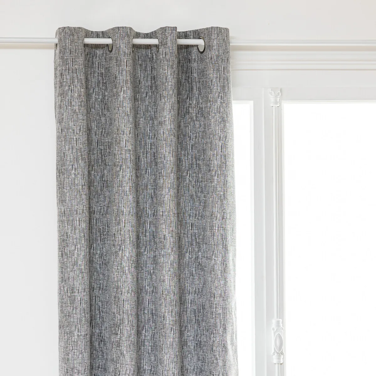 atmosphera Cortinas>Cortina Opaca Pio Gris 140x260Cm