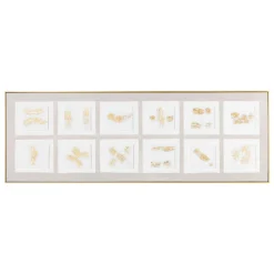 atmosphera Lienzos Y Cuadros Decorativos>Cuadro 3D CURTIS taupe 51.6x151.7cm