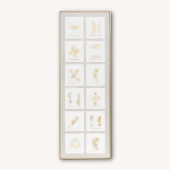 atmosphera Lienzos Y Cuadros Decorativos>Cuadro 3D CURTIS taupe 51.6x151.7cm