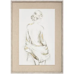 atmosphera Lienzos Y Cuadros Decorativos>Cuadro Deco Fig.Desnuda 71x3.5x51Cm