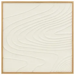 atmosphera Lienzos Y Cuadros Decorativos>Cuadro decorativo HATEYA de líneas con relieve