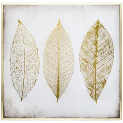 atmosphera Lienzos Y Cuadros Decorativos>Cuadro Decorativo Hojas 58x58Cm