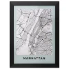 atmosphera Lienzos Y Cuadros Decorativos>Cuadro Decorativo Manhattan 24cm