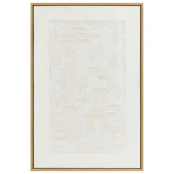 atmosphera Lienzos Y Cuadros Decorativos>Cuadro decorativo TALIMA beige 60x90cm