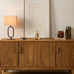 atmosphera Lienzos Y Cuadros Decorativos>Cuadro decorativo TALIMA beige 60x90cm