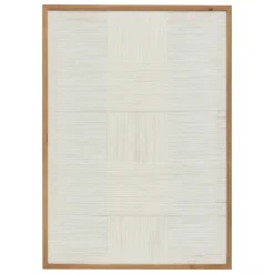 atmosphera Marcos Y Fotos>Cuadro decorativo TISSIA beige 70x50cm