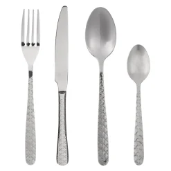 secret d'gourmet Cuchillería>Cubertería 24 Pzas Flora Inoxidable