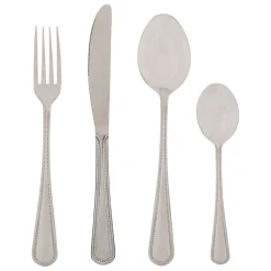 secret d'gourmet Cuchillería>Cubertería de 24 piezas PERLE de acero inoxidable