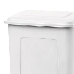 Botes De Basura Y Contenedores De Reciclaje>Cubo Con Pedal 35L Blanco