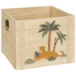 Niños atmosphera4kids Almacenamiento>Cubo De Almacenaje Jungle Mdf Tamaño 3/3