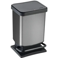 Botes De Basura Y Contenedores De Reciclaje>Cubo De Basura Con Pedal 20L Carbono