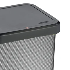 Botes De Basura Y Contenedores De Reciclaje>Cubo De Basura Con Pedal 20L Carbono