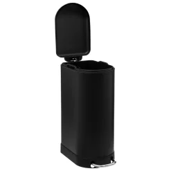 Botes De Basura Y Contenedores De Reciclaje>Cubo De Basura Con Pedal 30l Negro