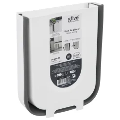 5five Botes De Basura Y Contenedores De Reciclaje>Cubo De Basura Ext. 8L 25.3x18x28.3Cm