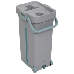 5five Fregonas Y Paños>Cubo mecánico SKY gris con mopa 5 litros
