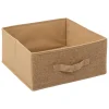 Cajas De Almacenamiento Y Organizadores>Cubo Organizador Beige 15x31cm