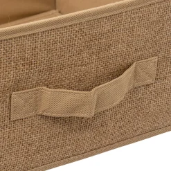 Cajas De Almacenamiento Y Organizadores>Cubo Organizador Beige 15x31cm