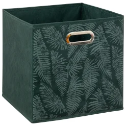 Cajas De Almacenamiento Y Organizadores>Cubo Organizador Verde Herbier 31x31cm