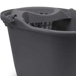 deborla Auxiliares De Limpieza>Cubo Ovalado De Plast.Con Pico 15L Gris