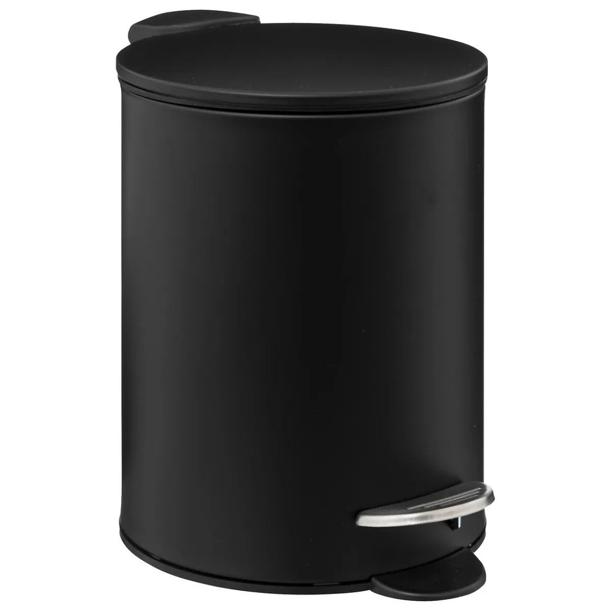 5five Cubos>Cubo wc negro de metal soft close 3L