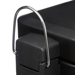 5five Cubos>Cubo wc rectangular negro 5L