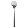 Utensilios Para Servir>Cuchara de mesa LUNE inox con mango negro