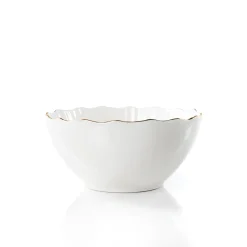 secret d'gourmet Cuencos, Fuentes Y Ensaladeras>Cuenco Aubrey Blanco De Gres 15cm