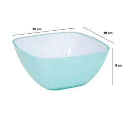 5five Cuencos, Fuentes Y Ensaladeras>Cuenco cuadrado azul 9x19cm