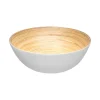 secret d'gourmet Cuencos, Fuentes Y Ensaladeras>Cuenco De Bambú Blanco