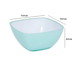 5five Cuencos, Fuentes Y Ensaladeras>Cuenco 13.9x13.9x6.6cm azul de polipropileno