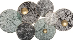 atmosphera Lienzos Y Cuadros Decorativos>Decoración De Pared Nenuphar 90x51x7Cm