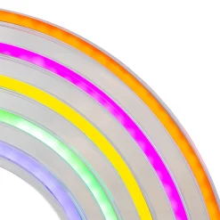 atmosphera Complementos>Decoración mural led neón arco iris