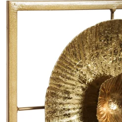 atmosphera Lienzos Y Cuadros Decorativos|Estilo Contemporaneo>Decoración Pared Metal Dorado 25x61Cm