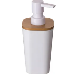 5five Accesorios De Lavabo>Dispensador De Jabón Liq.C/Tapa De Bambú