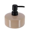 Accesorios De Lavabo>Dispensador jabón líquido de cerámica beige 400ml