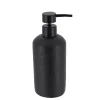 Accesorios De Lavabo>Dispensador Jabón Líquido Negro Efecto Piedra